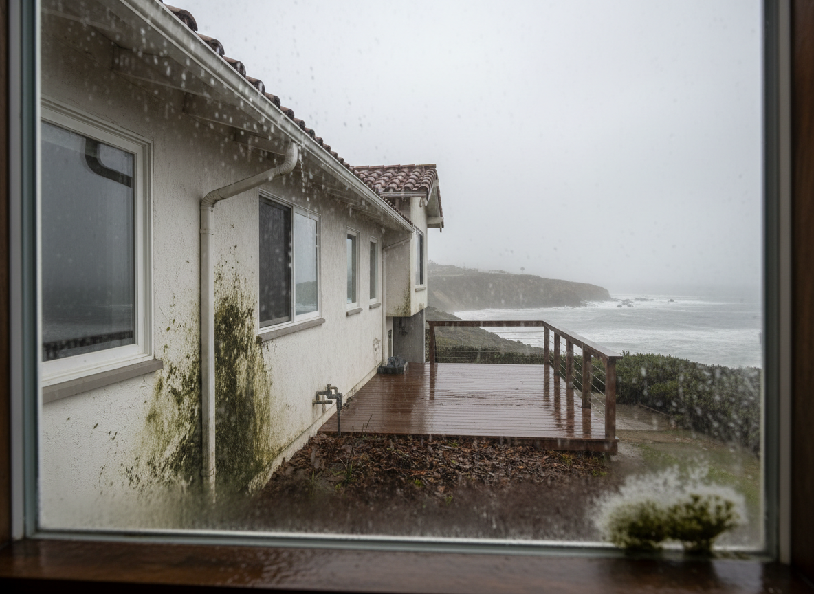How Winter Rains Trigger Mold Growth in Cardiff By The Sea Homes