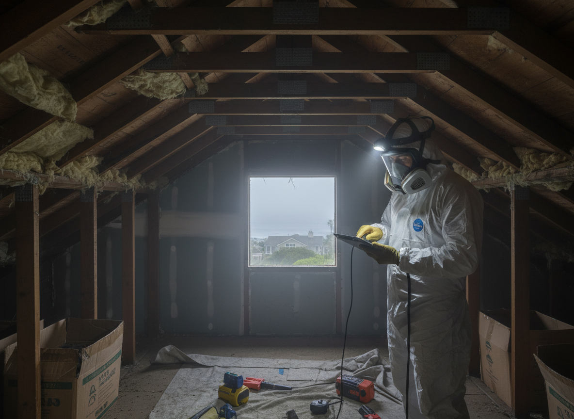 Inspecting Cardiff By The Sea Attics for Mold After Foggy Seasons
